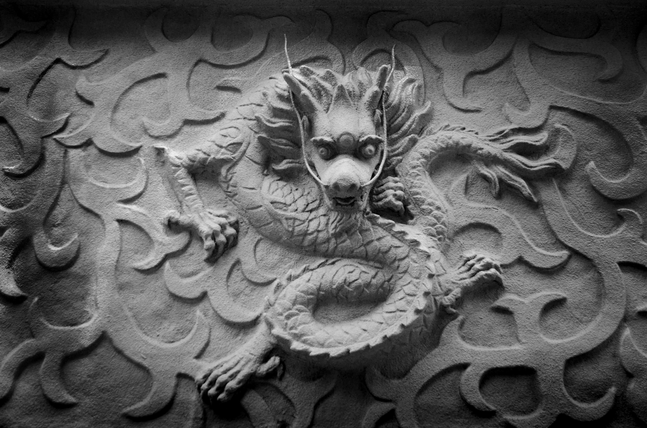 Chinese Stone Dragon 